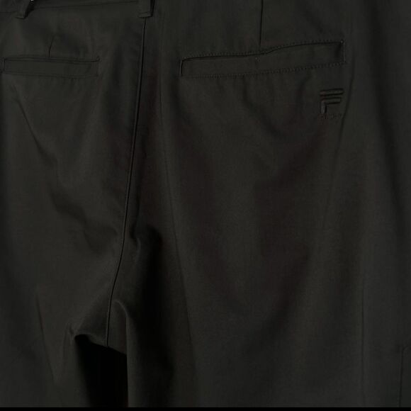 Fila Men’s Sport Golf Black Lightweight Sporting Golf Pants Size 34 - Picture 6 of 14